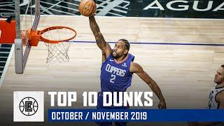 Top 10 Dunks of October & November | LA Clippers