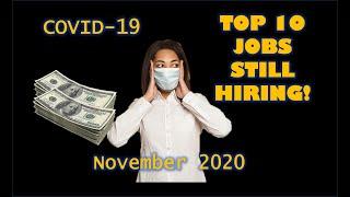 Life Hack 113: Top 10 Jobs Still Hiring During the Pandemic November 2020