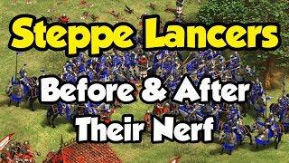 Comparing Steppe Lancers Before and After their Nerf