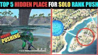 TOP 5 HIDDEN PLACE WHEN YOU LANDING | SAVE YOUR RANK SCORE | TIPS AND TRICKS FOR HEROIC