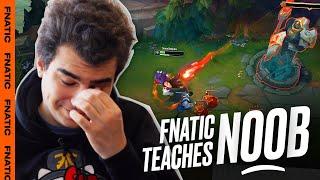 Bwipo coaches noob how to play SETT toplane! | Fnatic Teaches Noob Ep4