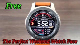 Top Freebie Alert Galaxy Watch Active/Gear S3 Digital Fitness Watch Face