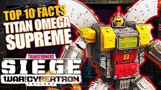 Transformers War for Cybertron Titan Class Omega Supreme: Top 10 MUST Know Facts!