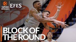 Efes Block of the Round:  Walter Tavares, Real Madrid