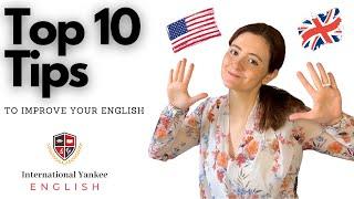 Top 10 tips to learn English in 2021 | Smart goals for improving your English