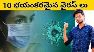 Top 10 most Dangerous Viruses in the World in Telugu / Madhav Mind