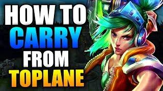 How to Carry from Toplane! (Very informative) - Riven TOP Guide Season 10