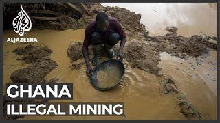 Ghana: Illegal gold mining threatens water supplies
