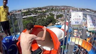 Kamikaze Water Slide at Marina Aquapark Waterland