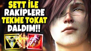 SETT İLE RAKİPLERE TEKME TOKAT DALDIM !!! | BU HEROYA NERF İŞLEMİYOR !!! | Apophis