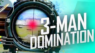 THIS MATCH TOOK US TO TOP 3 IN PMNIS I  3-MAN DOMINATION @daLEON @SG Joker