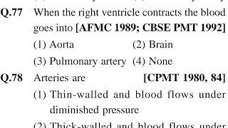 Biology most repeated questions for NEET 2020