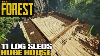 Huge Build First Floor of House | The Forest Gameplay | E17