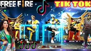 FREE FIRE ON TIKTOK !! FREE FIRE TIKTOK VIDEO !! BEST FREE FIRE FUNNY MOMENTS  PART-14 !Ft. sk sabir