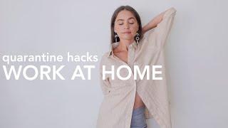 12 PRODUCTIVITY HACKS | Tips For Working From Home