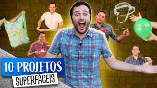 10 PROJETOS para FAZER EM CASA na quarentena