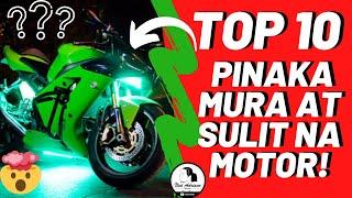 Top 10 Pinakamura at Sulit na Motor sa Pilipinas (Personal Pick)