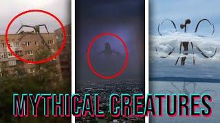 Top 10 Mythical CREATURES Caught On CAMERA..!