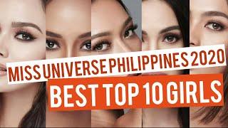 Miss Universe Philippines Best Top 10 Girls