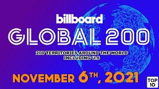 Early RELEASE! Billboard Global 200 Top 10 November 6th, 2021 (Extended Version)