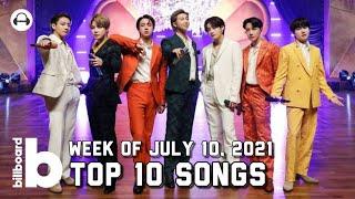 Billboard Hot 100 - Top 10 Songs of the Week (July 10, 2021)