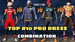 FREE FIRE TOP #10PRODRESS COMBINATION part-3 |. @Nikhilgaming.