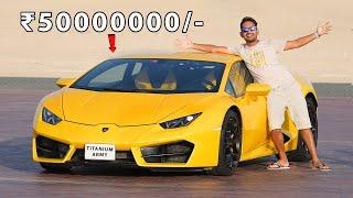 Driving Our Lamborghini - Worth ₹5 Crore | Super Car