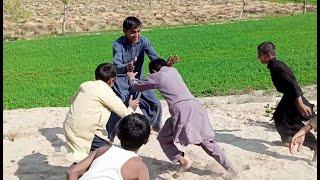 Amazing Kushti Between Pubjabi Childs