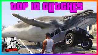 TOP 10 GLITCHES GTA 5 ONLINE 1.50 (SOLO Money Glitch argent, Full Invisible, God Mod )