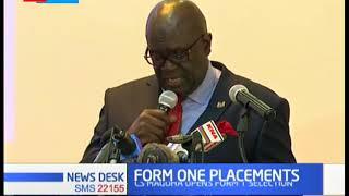 CS Magoha opens form 1 selection, 33,099 to join National Schools