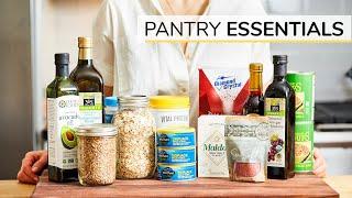 PANTRY ESSENTIALS  | 10 foods I always have in my pantry