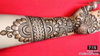 Top 10 full hand Mehandi designs