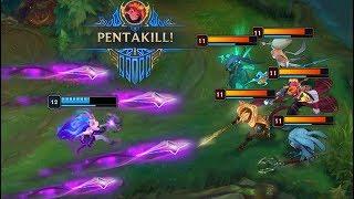 LOL Epic Pentakill Montage - Perfect Pentakill Moments #19 (League of Legends)