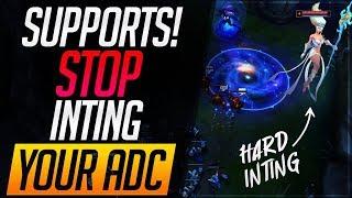 How to Stop INTING Your ADC With This EASY Concept in Season 10!