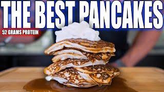 THE BEST ANABOLIC PANCAKES YOU'LL EVER MAKE | Quick High Protein Bodybuilding Breakfast Recipe