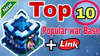 New Th13 Amazing Top 10 War Base | New Th13 War Base +Link | Th13 New War Base With Link | Th13 Base