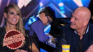 ADORABLE 9 Year Old Child Piano Prodigy STUNS Judges | Amazing Auditions