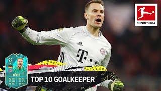 Top 10 Goalkeepers - Neuer, Bürki, Gulacsi & More | EA SPORTS FIFA 20