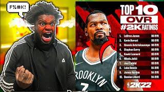 Lakers Fan Reacts To NBA 2K22 Top 10 Player Ratings! 3 Point and Dunk Ratings!