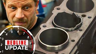 SHIZZLE STICKS! Small problem sleeving our Buick Straight 8 | Redline Rebuild Update