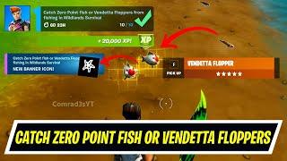 Catch Zero Point fish or Vendetta Floppers from fishing in Wildlands Survival