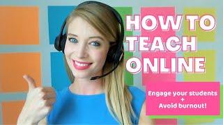 HOW TO TEACH ONLINE (Top Tips for New Online Teachers!)