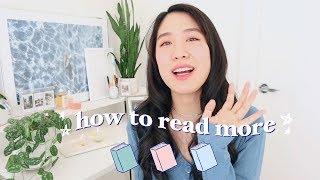 how to read more (1+ book per month) 