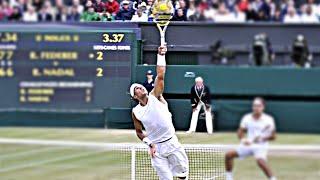 Rafael Nadal - Top 10 Backhand Smashes