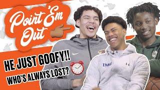 "HE JUST GOOFY" TOP High School Hoopers are ALWAYS LATE | SLAM Point 'Em Out