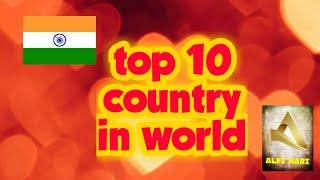 top 10 country in a world