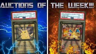 Pokémon Auctions Of The Week! Ultra Premium Celebrations Graded!