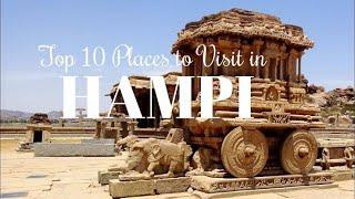 Top 10 Must Places to visit in Humpi | One day Travel guide for backpackers | Jewels of Humpi