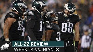 Analyzing the Top Plays from the OT Win | Eagles All-22 Review
