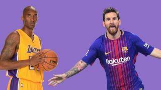 KOBE BRYANT BEST MOMENT WITH LIONEL MESSI | Talks Messi vs Ronaldo comparison